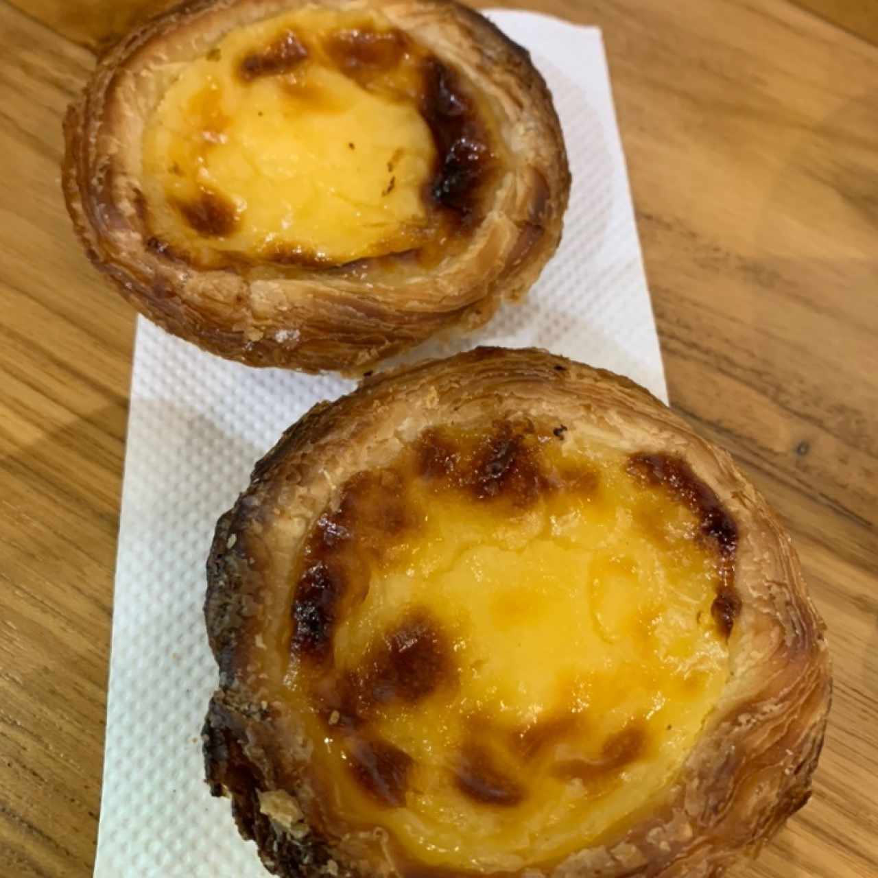 Pastel de Belém o nata.