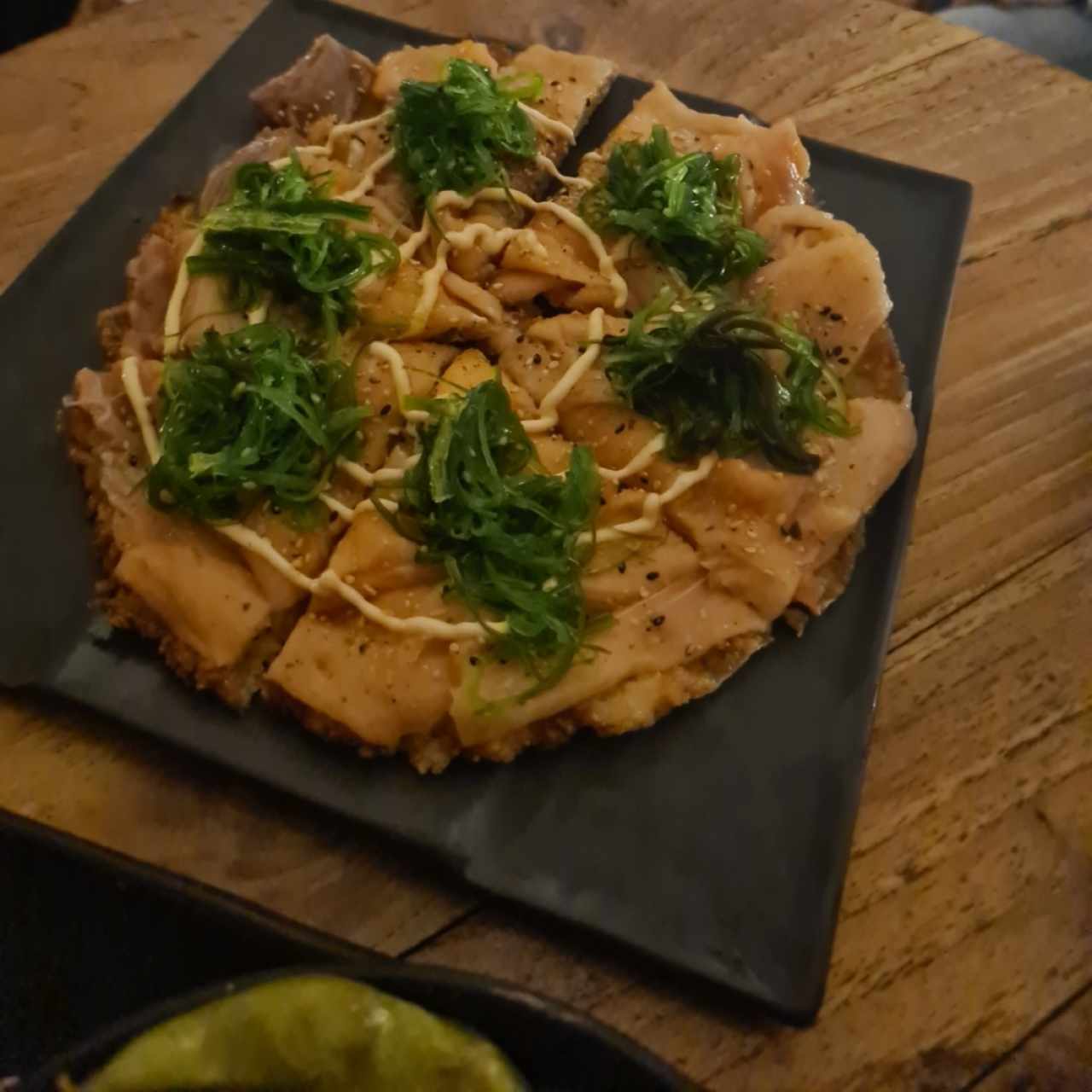 sushi pizza 