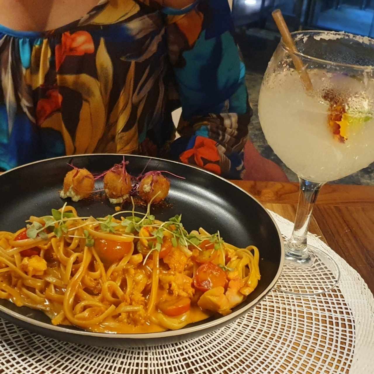 Pasta con langosta