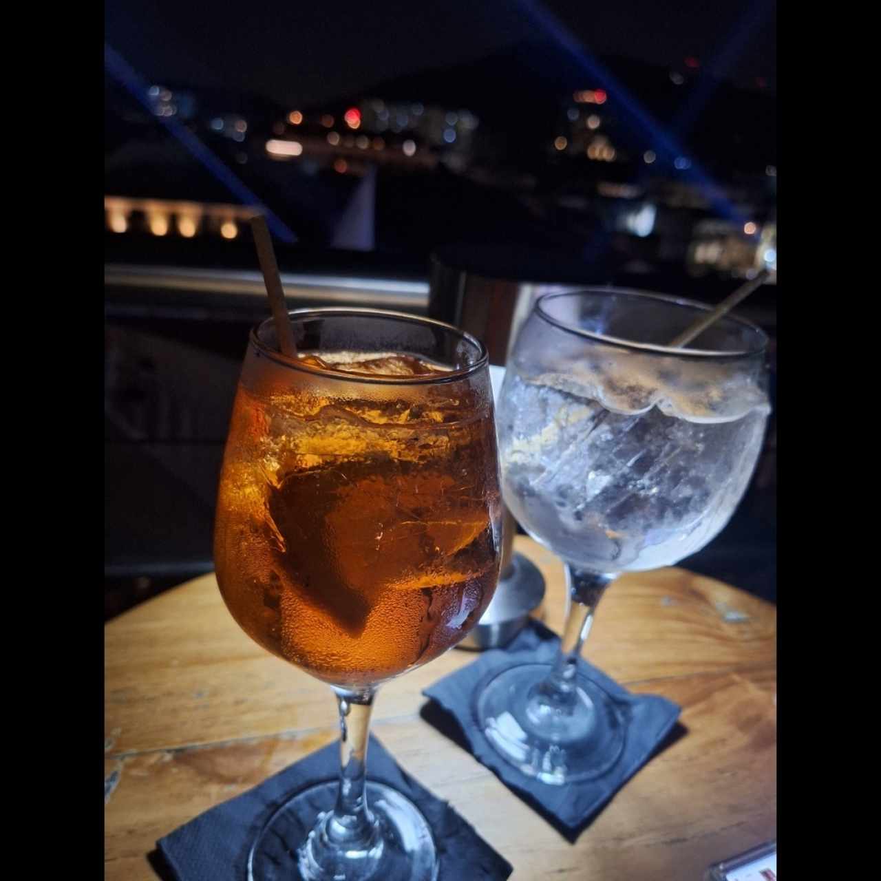 Aperol Spritz y Gin Hendricks...