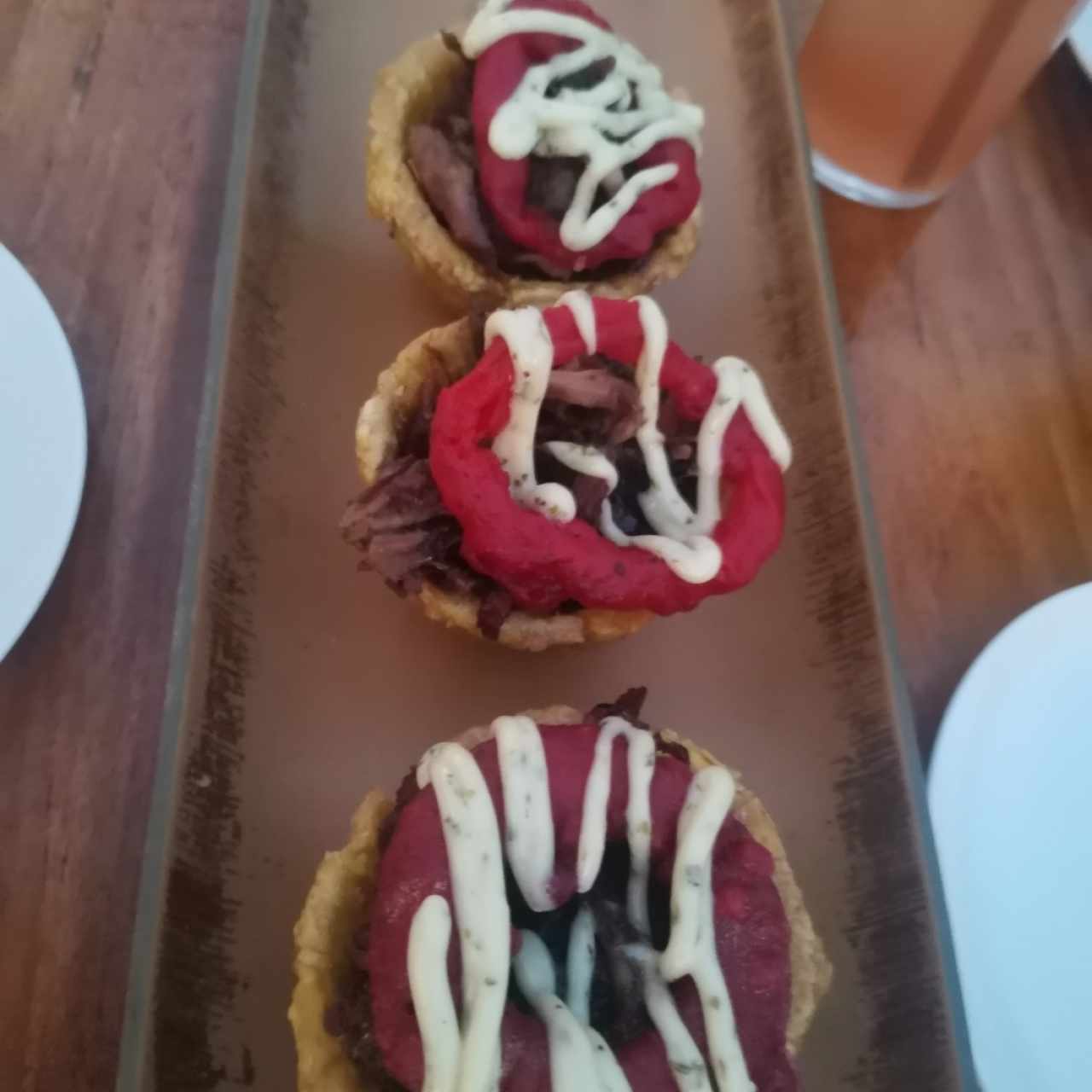 Patacones rellenos