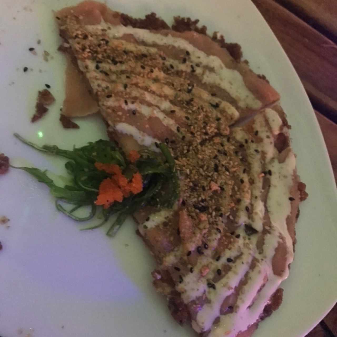 Pizza Nación Sushi de Salmón