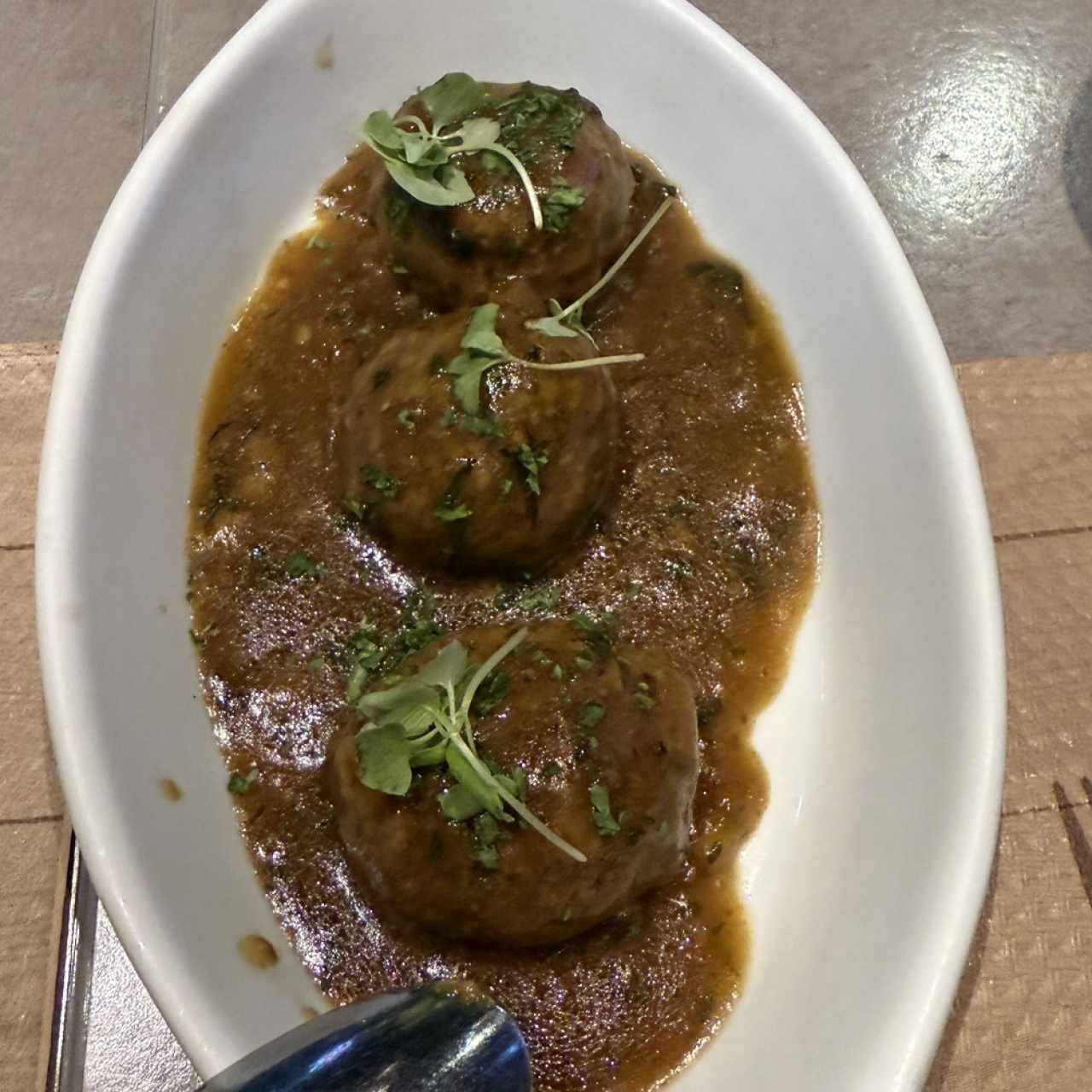 Albóndigas estilo español o a la italiana