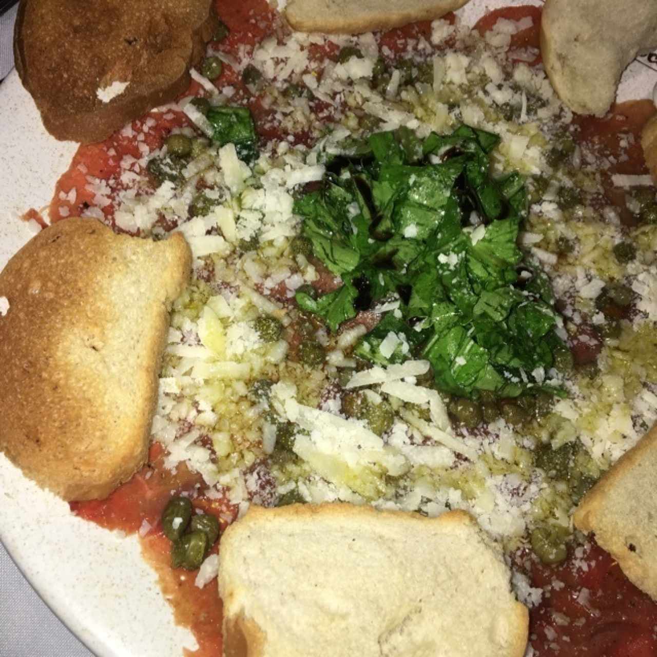 Carpaccio de res