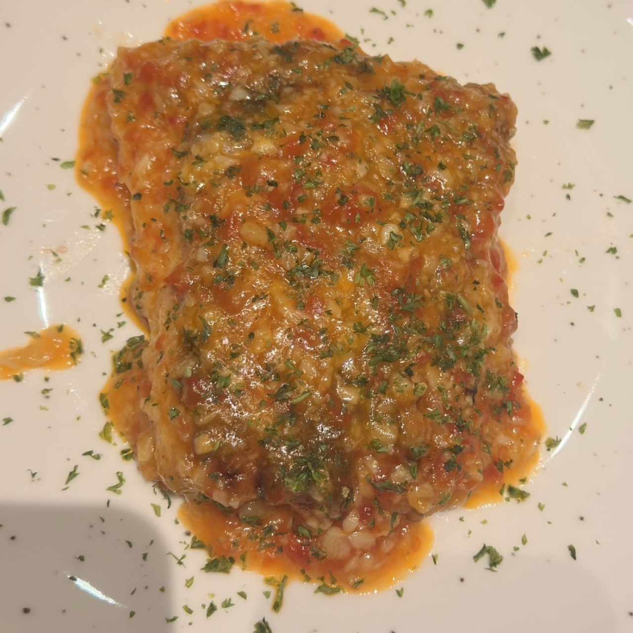 PESCADOS - Corvina al Ajillo