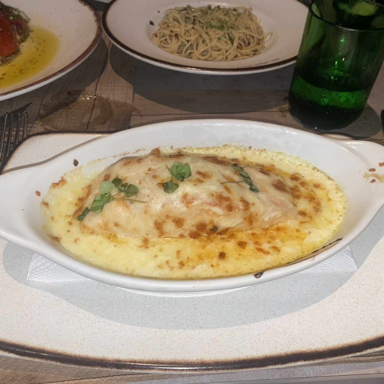 PESCADOS - Filete Salmón Gratinado