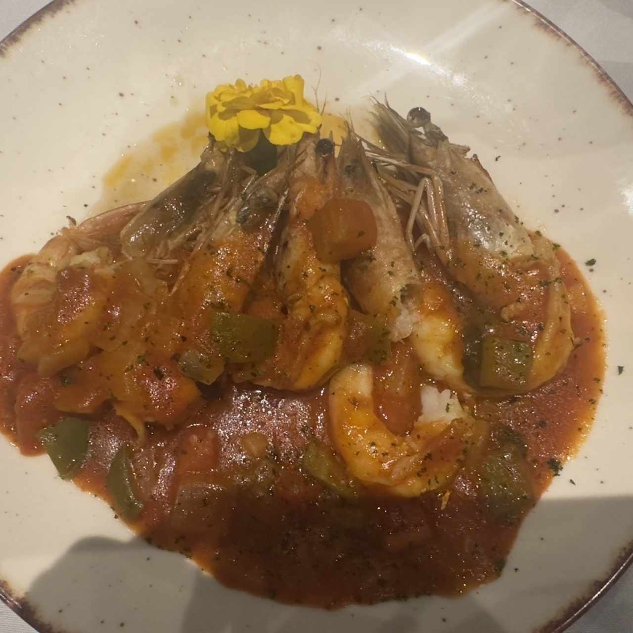 Langostinos a la Criolla