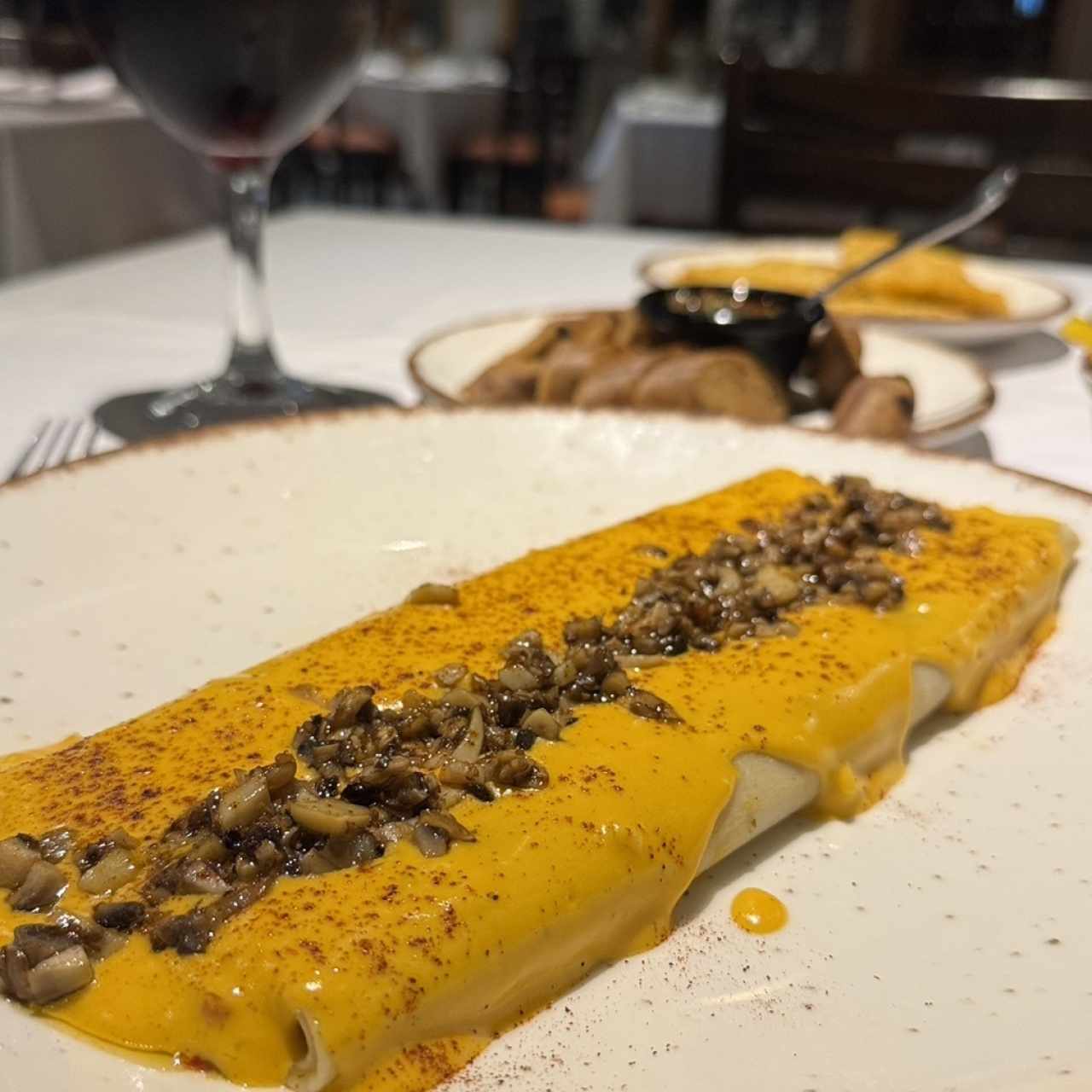 Menú Vegetariano - Canelones vegetarianos