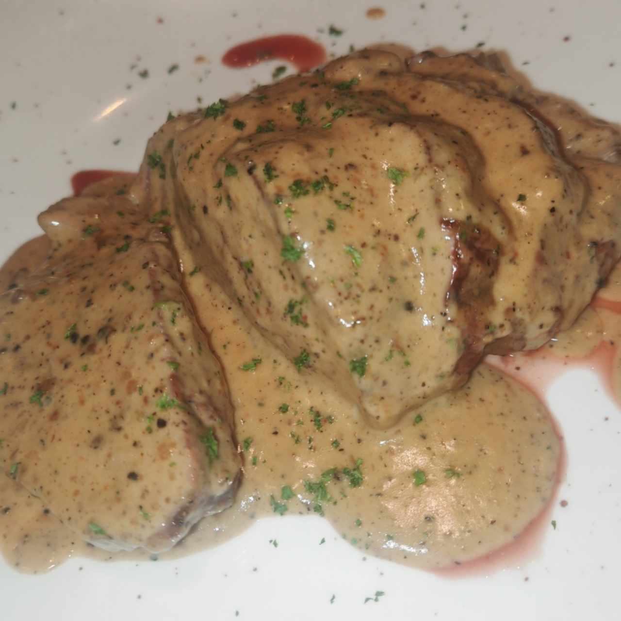 Filete a la pimienta