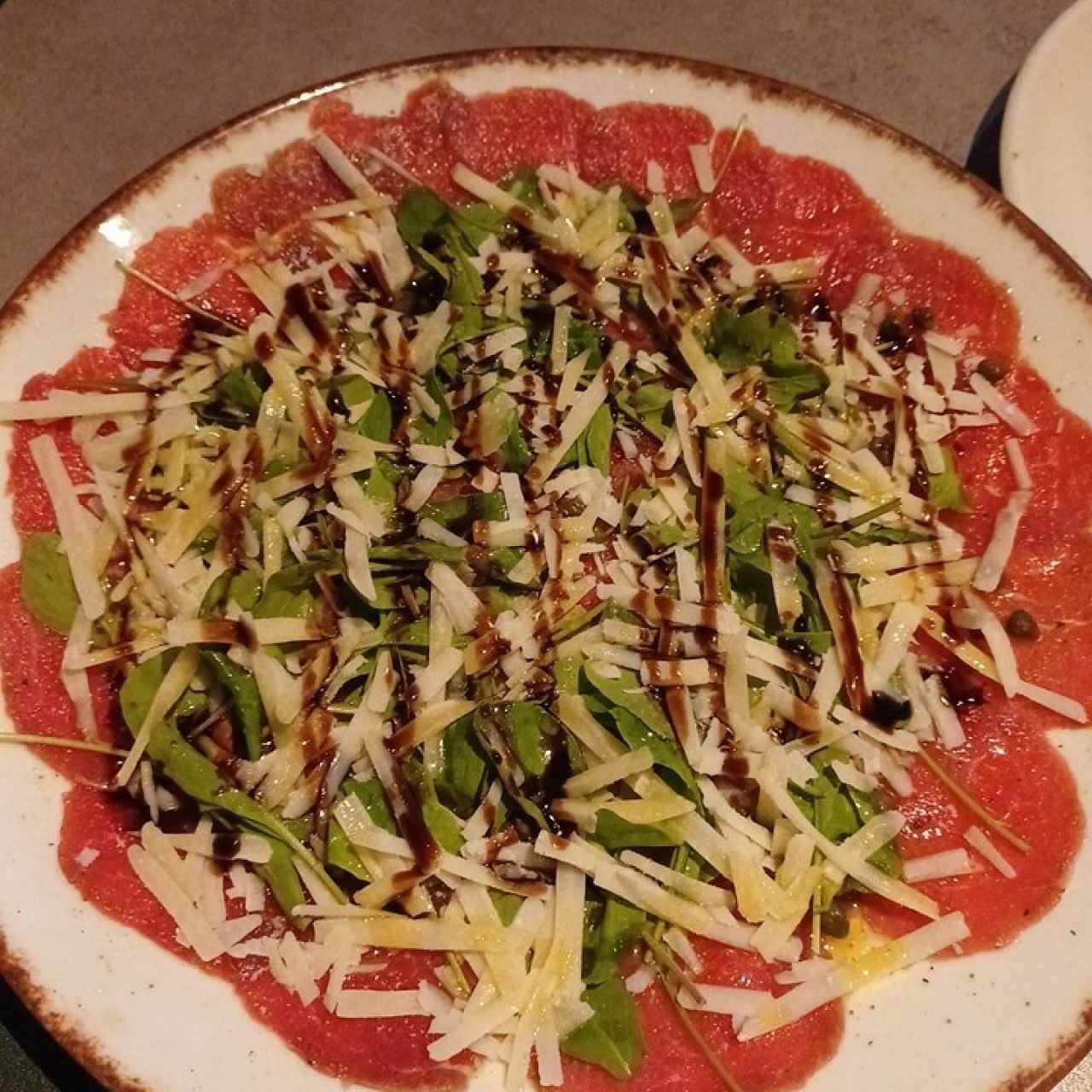 ENTRADAS FRÍAS - Carpaccio de Carne