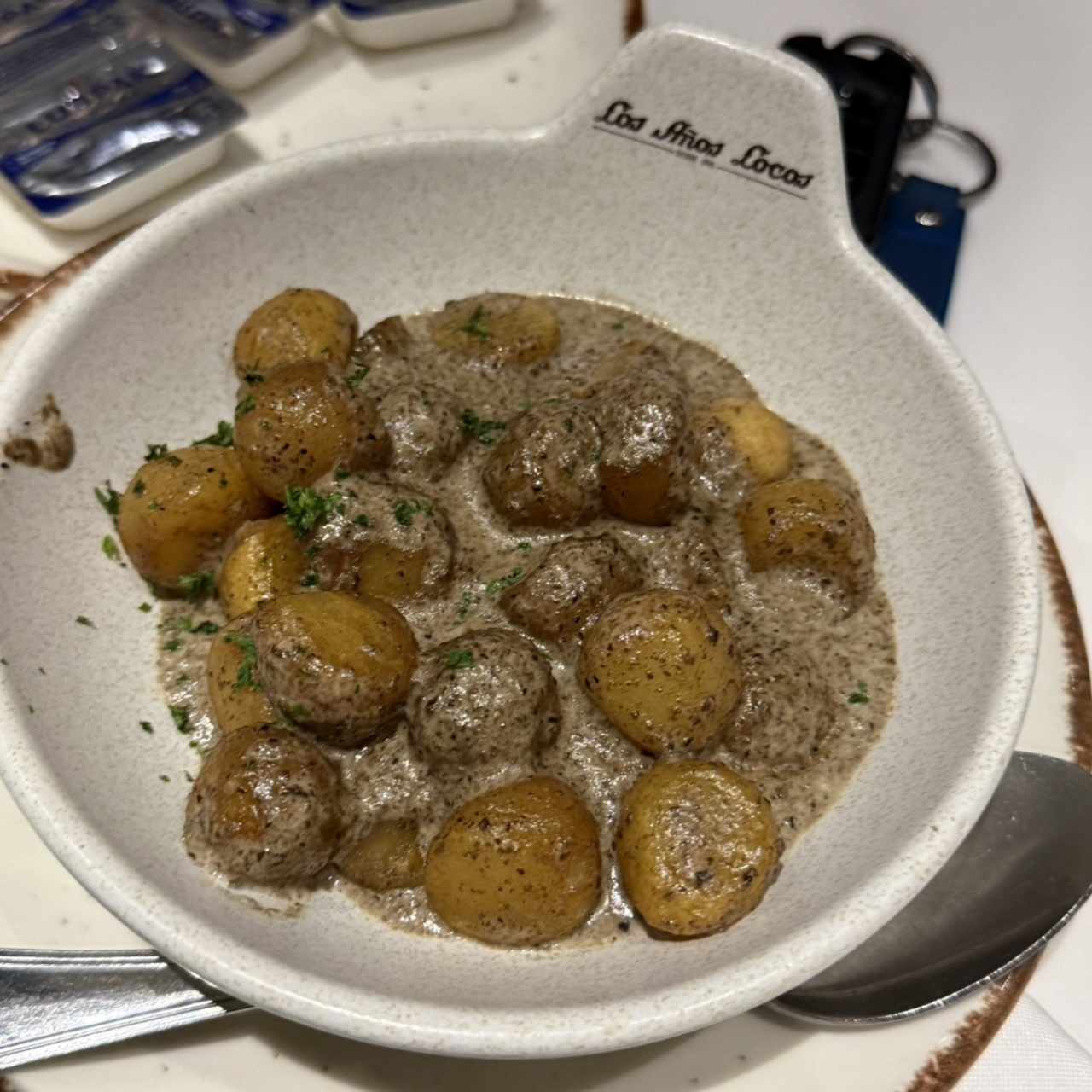 Papines en Salsa de Trufas