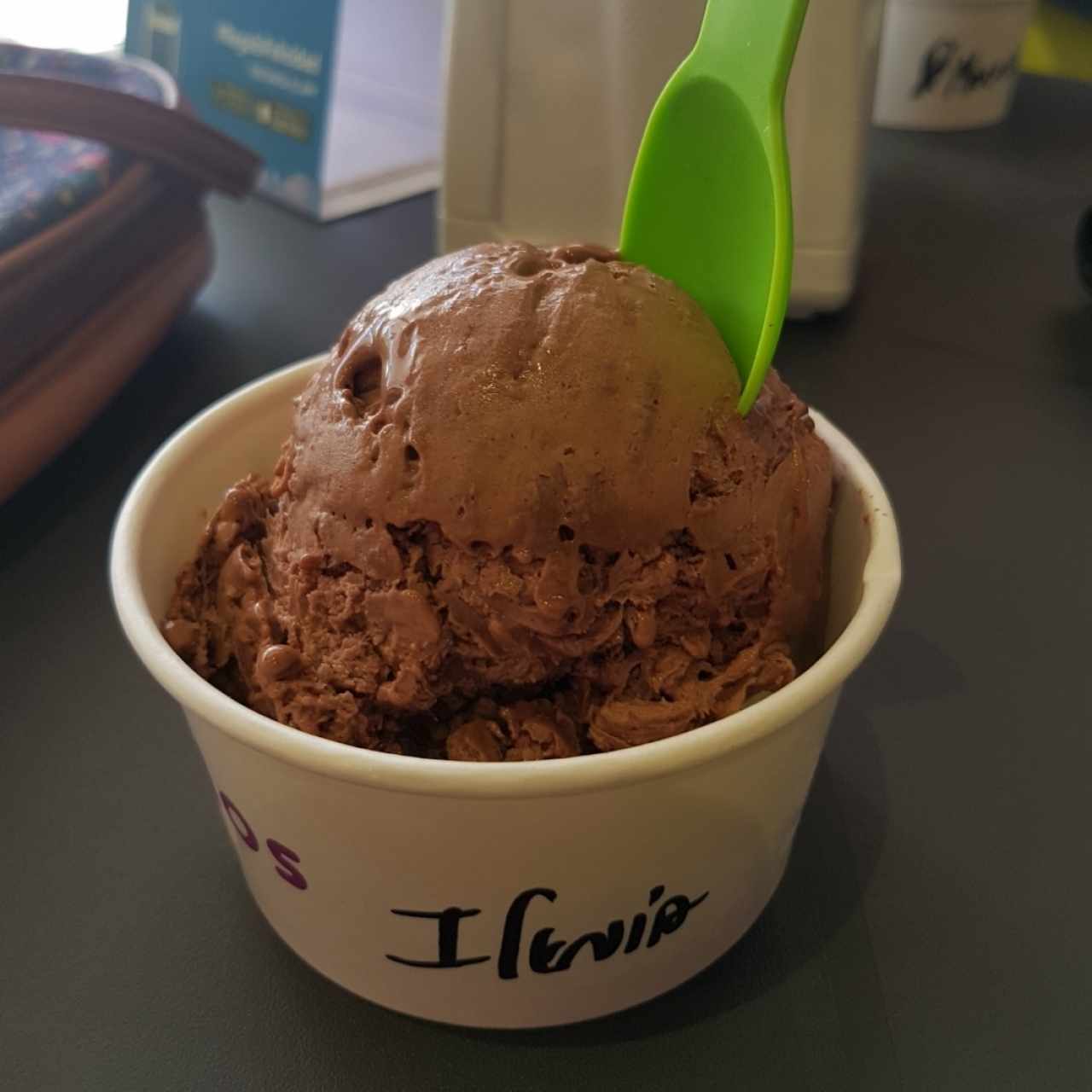 Chillin vegano de chocolate