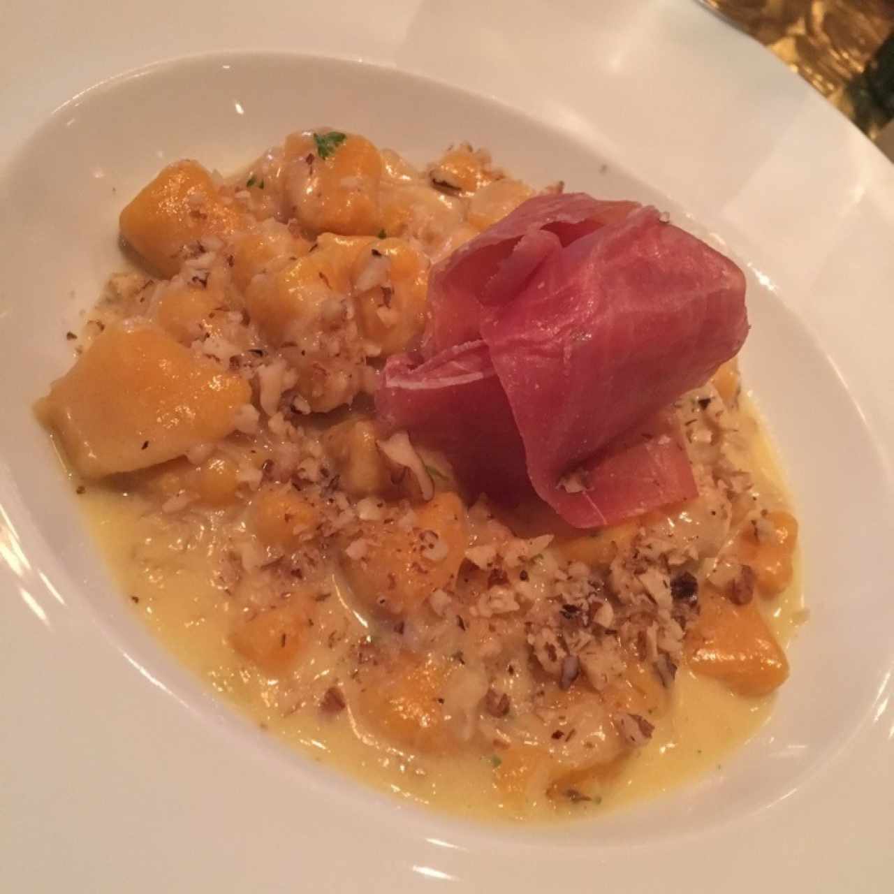 gnocci de camote