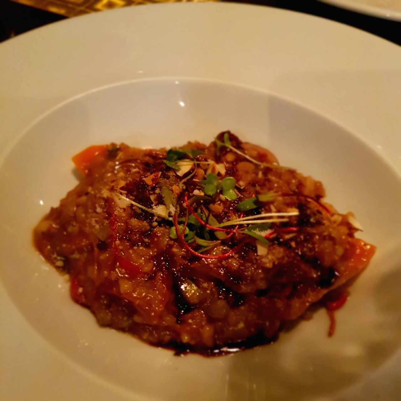  Rissotto de Cordero