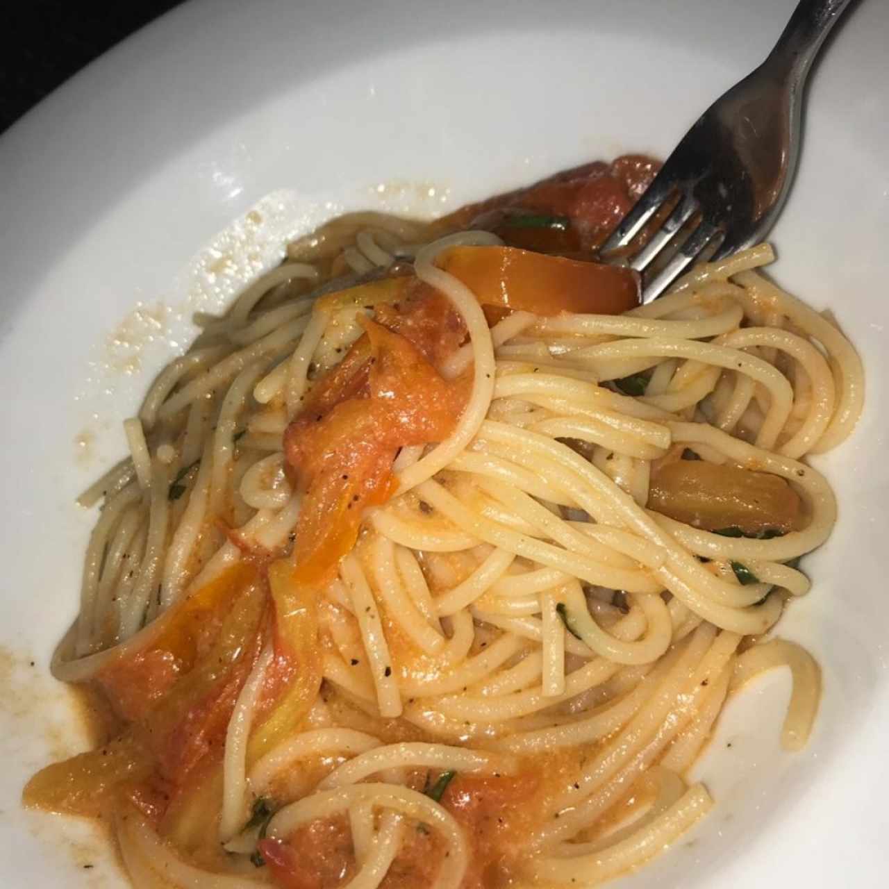 Espaguetti al Filetto