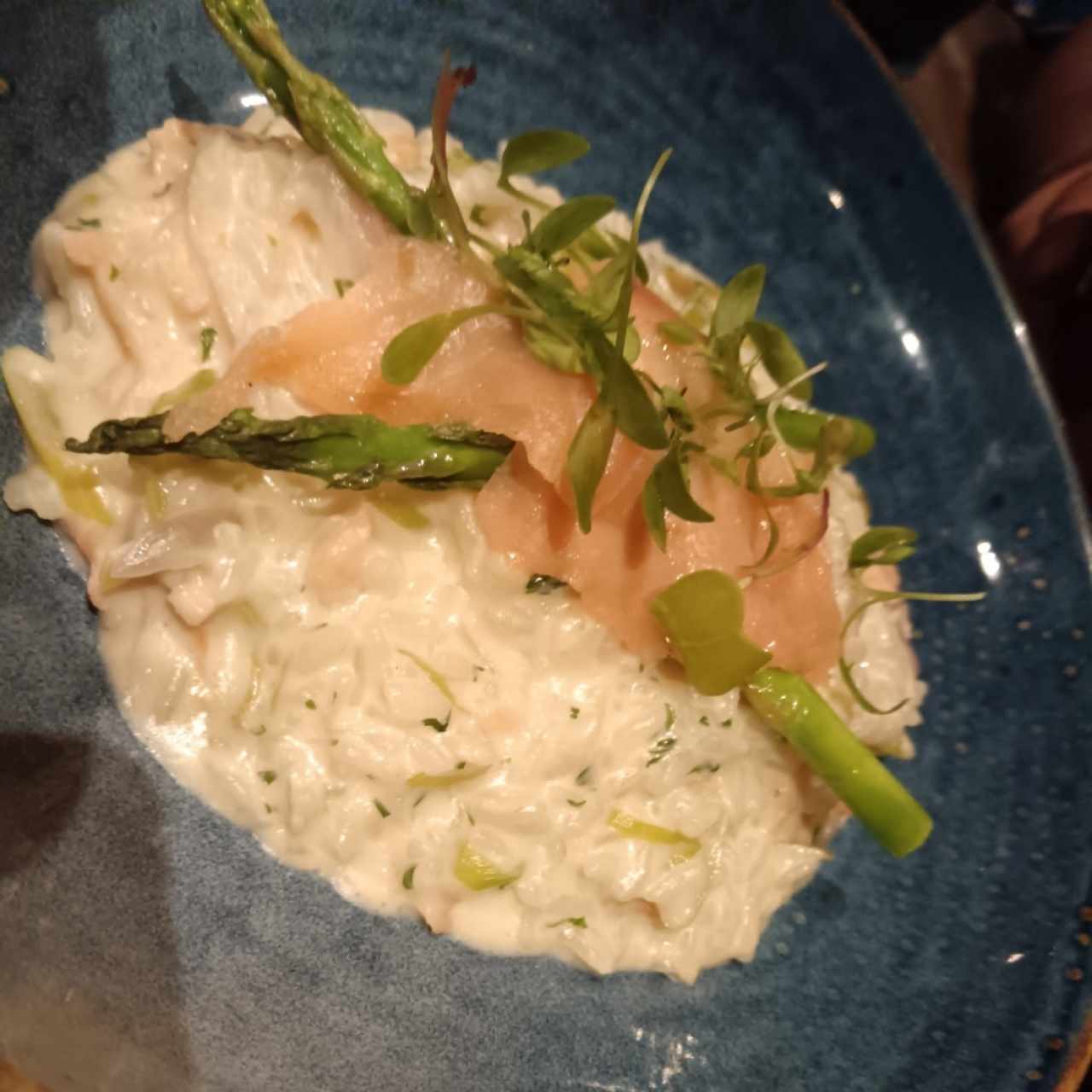 Risotto de Salmón Affumicato