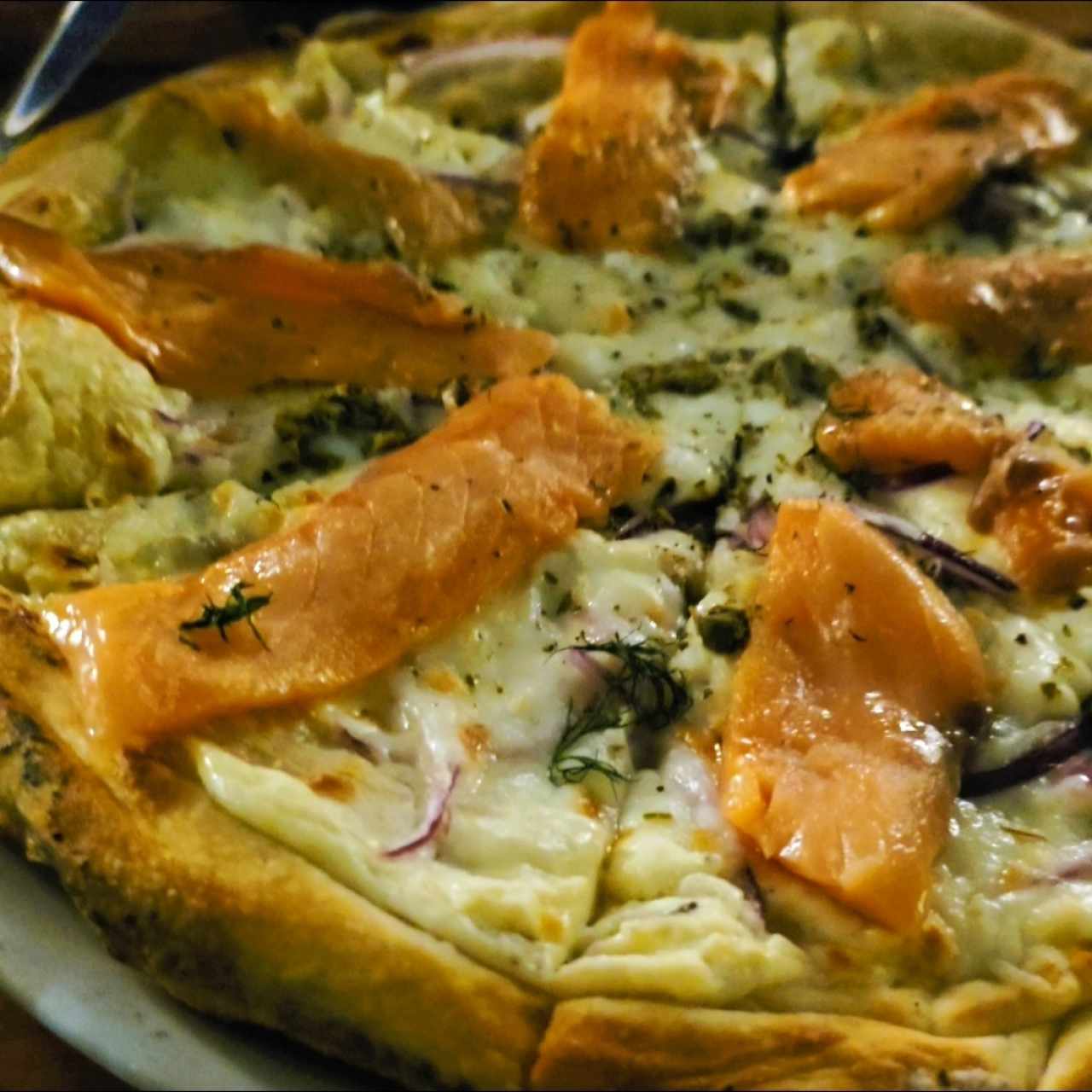 Pizza Salmón