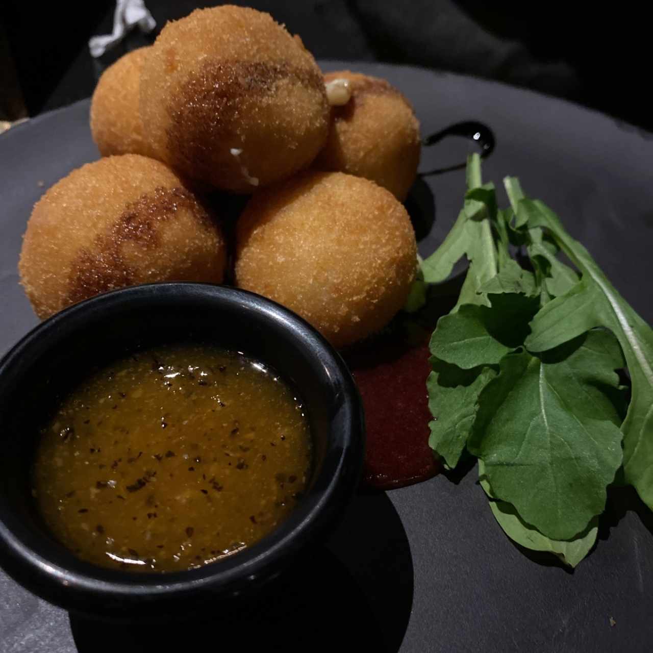 Croqueta de queso de Cabra