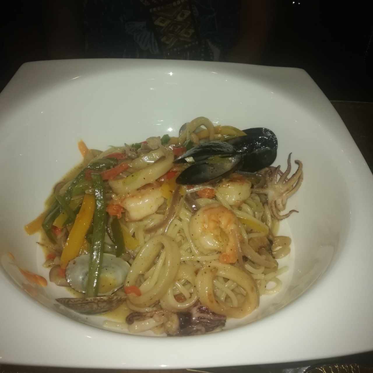 spaghetti fruti di mare