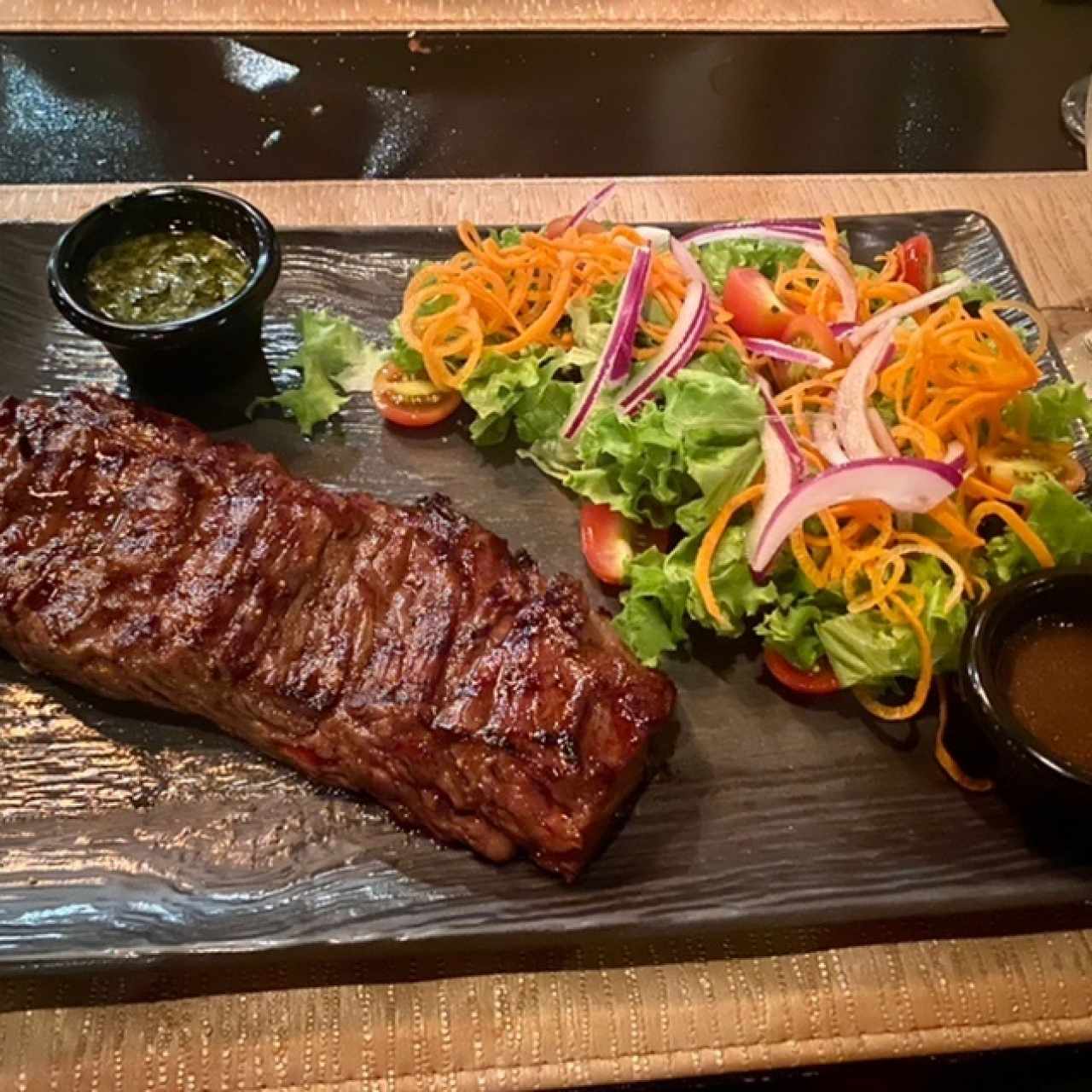 Entraña al grill