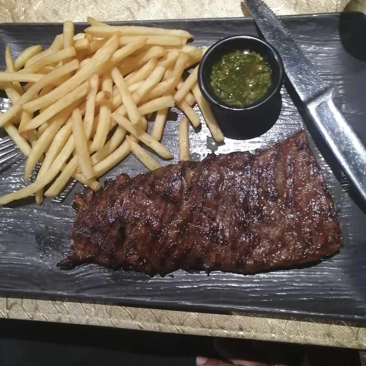 Entraña al grill