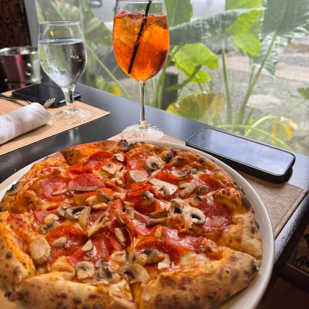 Pizzas - Funghi y Pepperoni