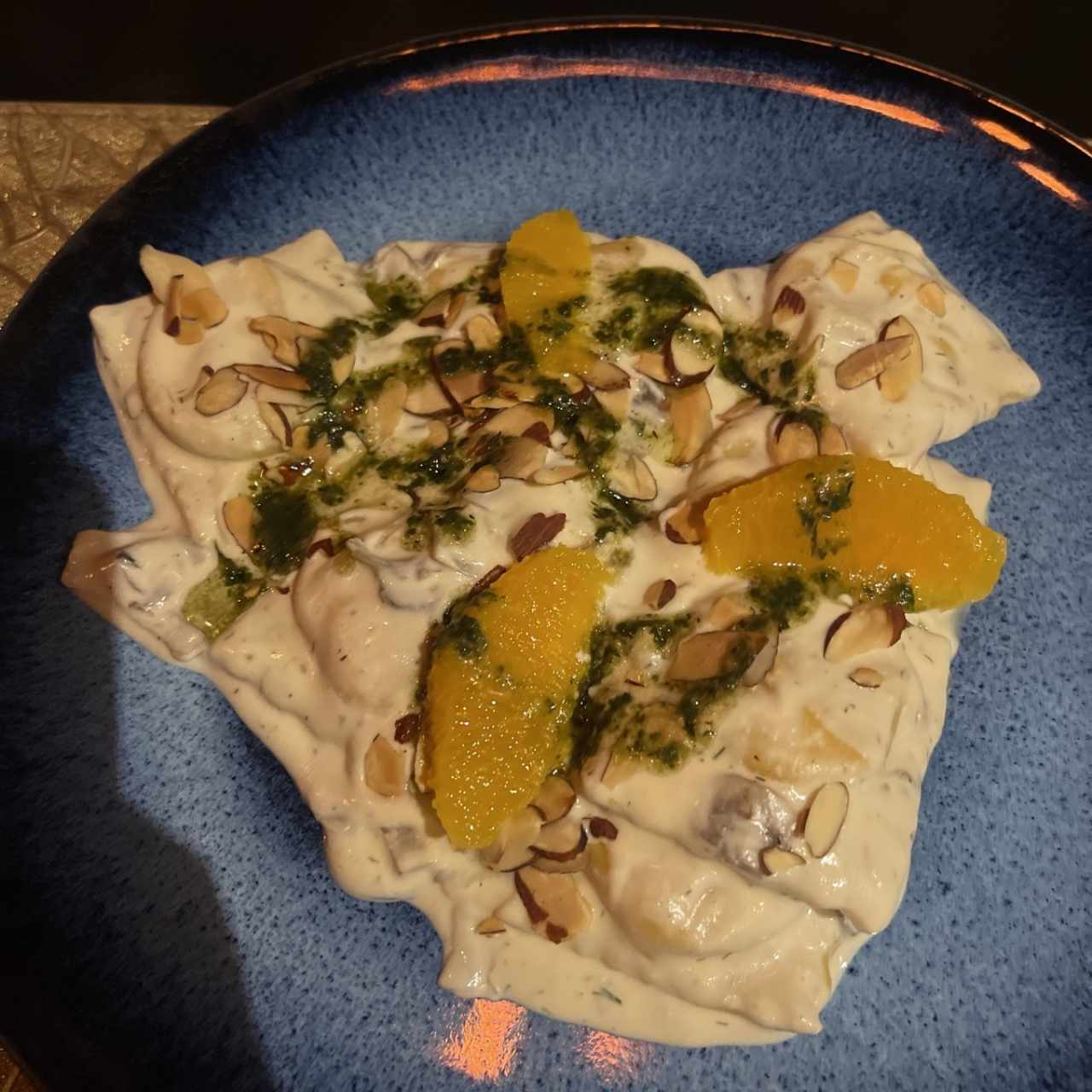 Ravioli de salmon