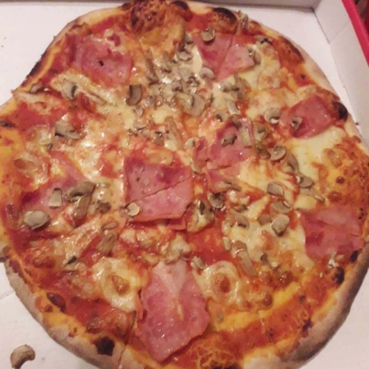 pizza Jamon Champiñon