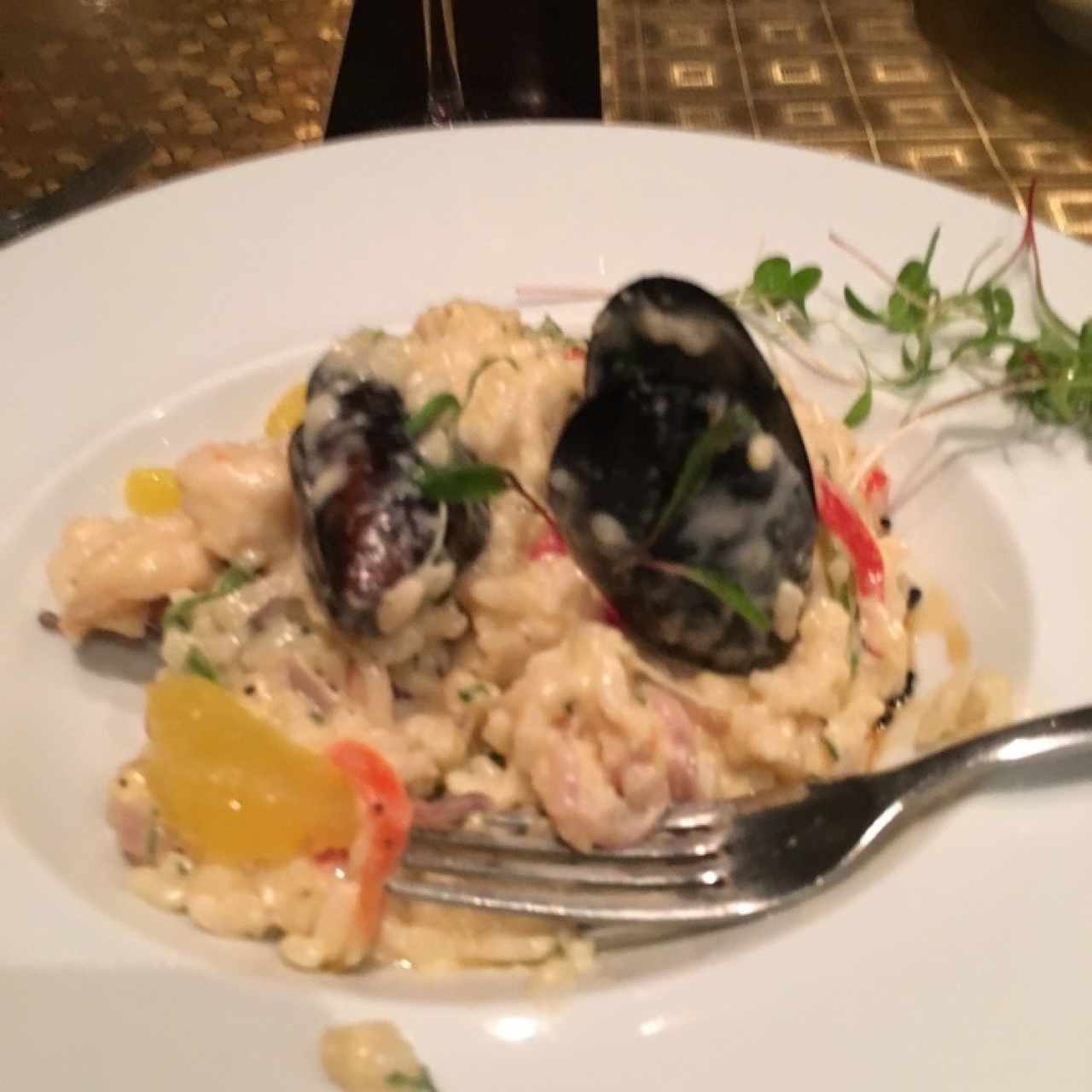 risotto de mariscos