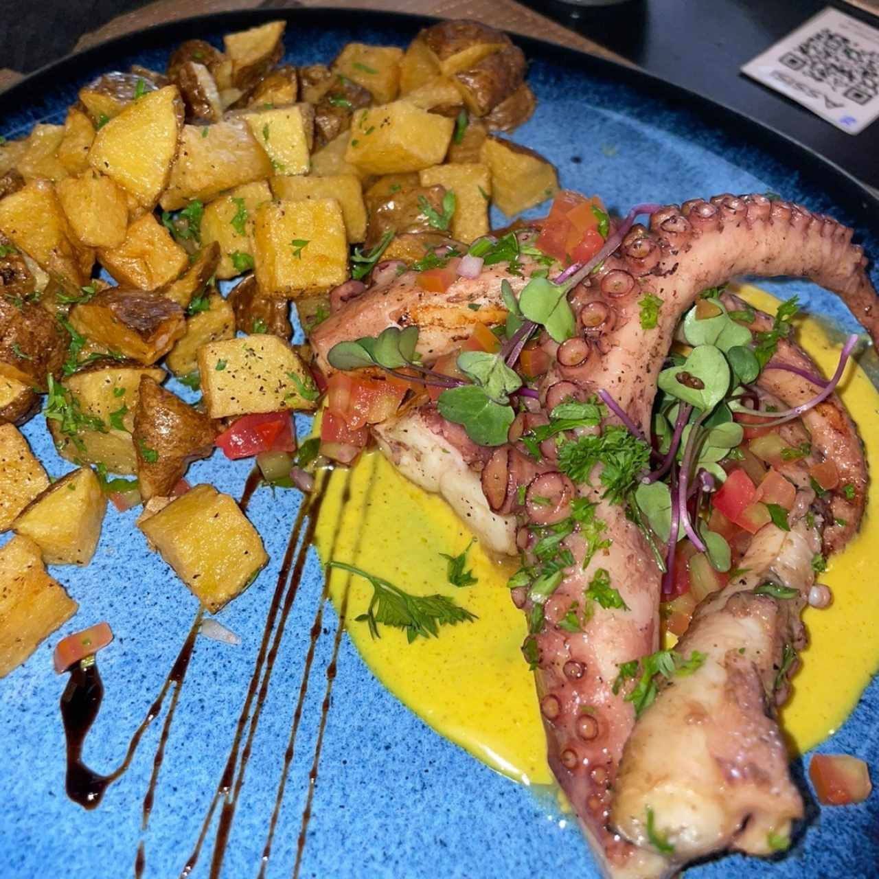 Pulpo al carbón 
