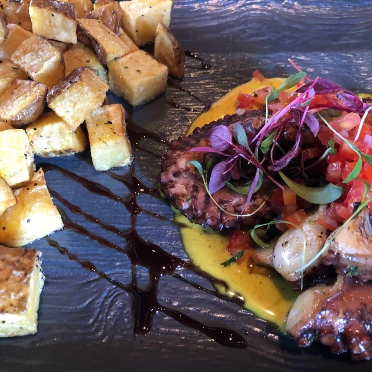 pulpo al grill
