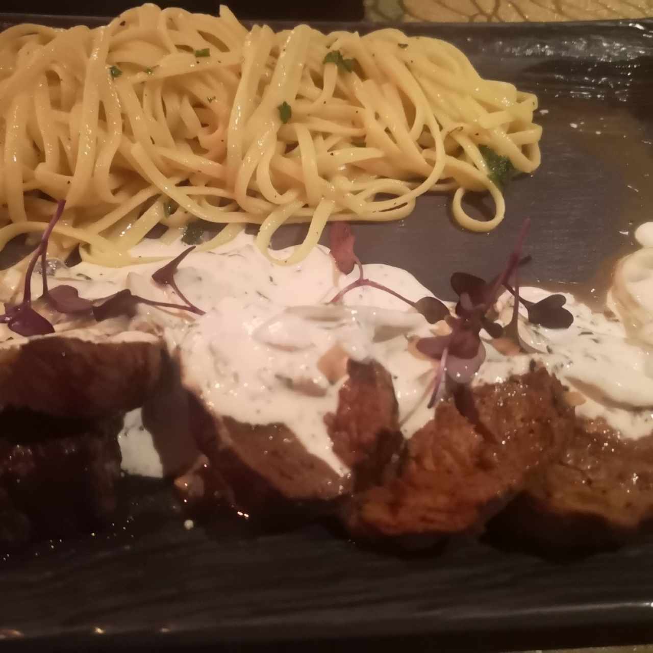 Medallones de filete al grill