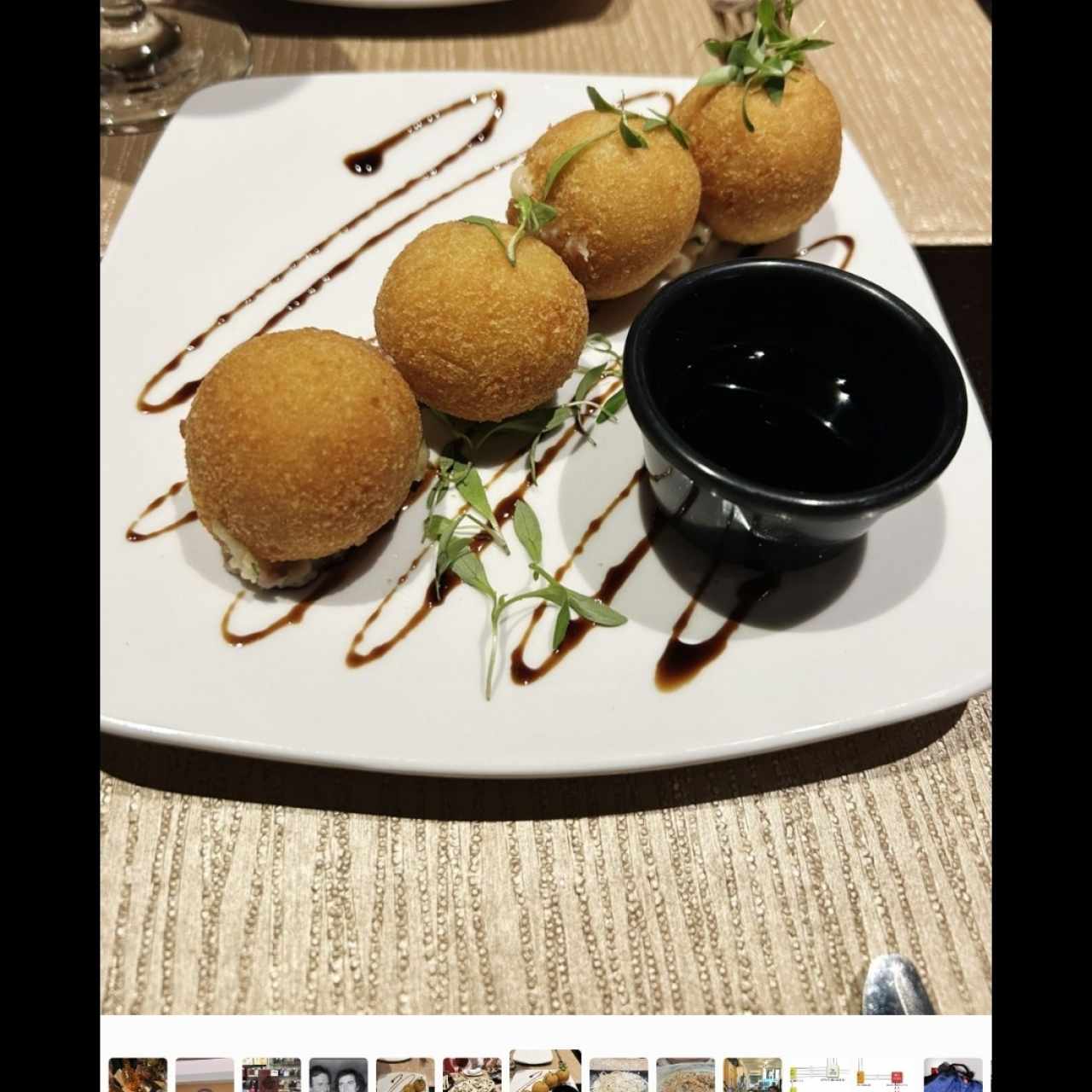 Entradas - Croquetas di Prosciutto