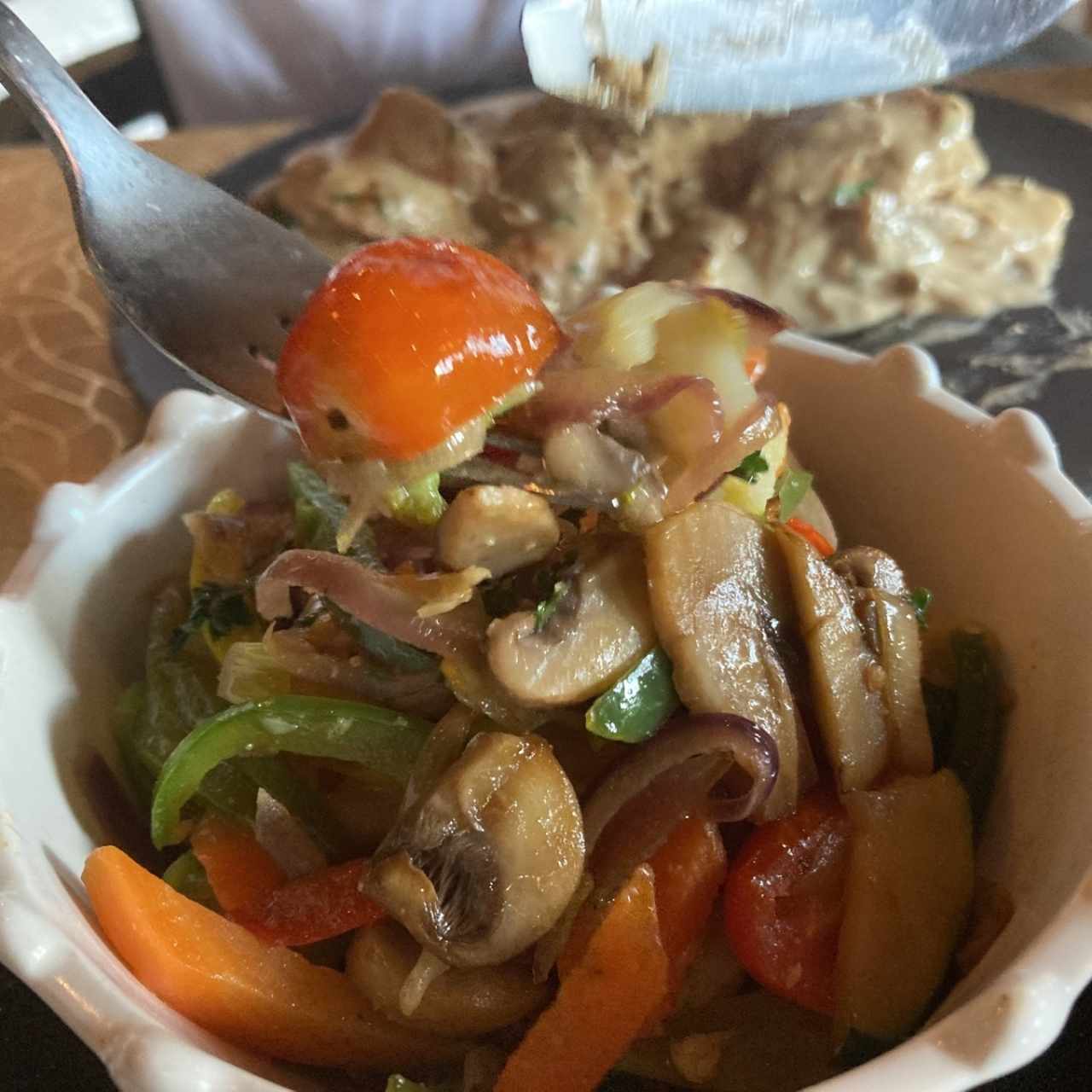 Acompanante del pollo