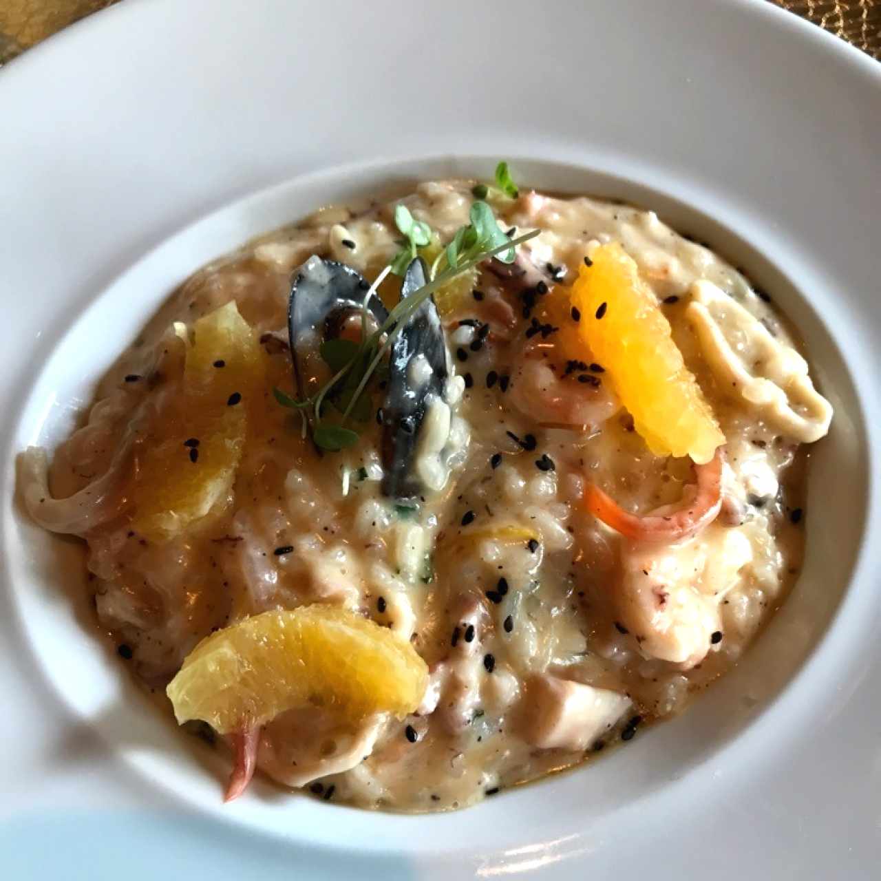 Risotto de mariscos