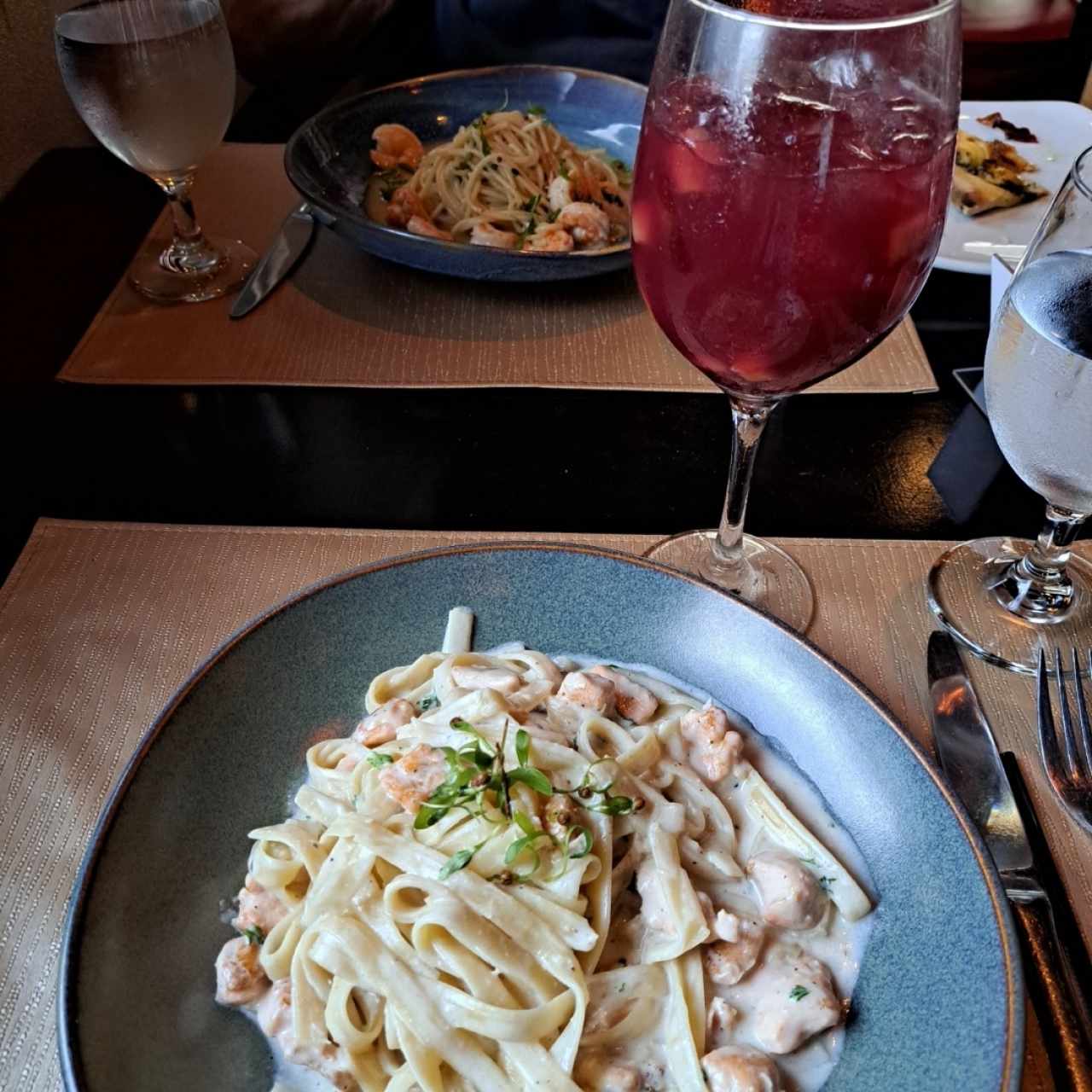 pasta al salmón 