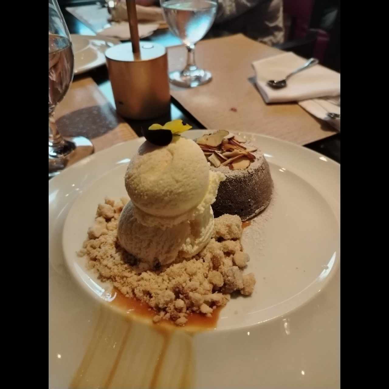 Postres - Fondant de Chocolate