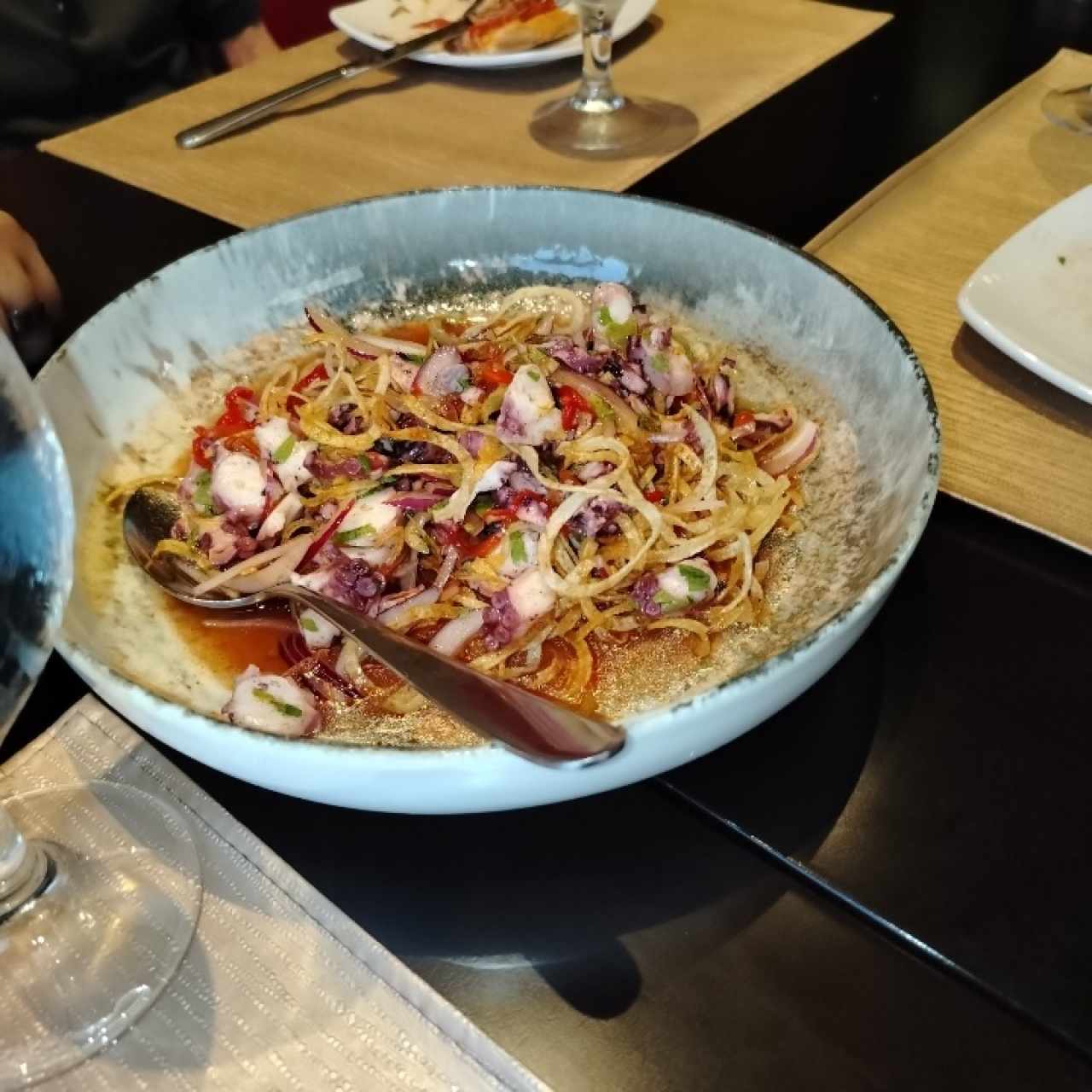 Entradas - Escabeche de Pulpo