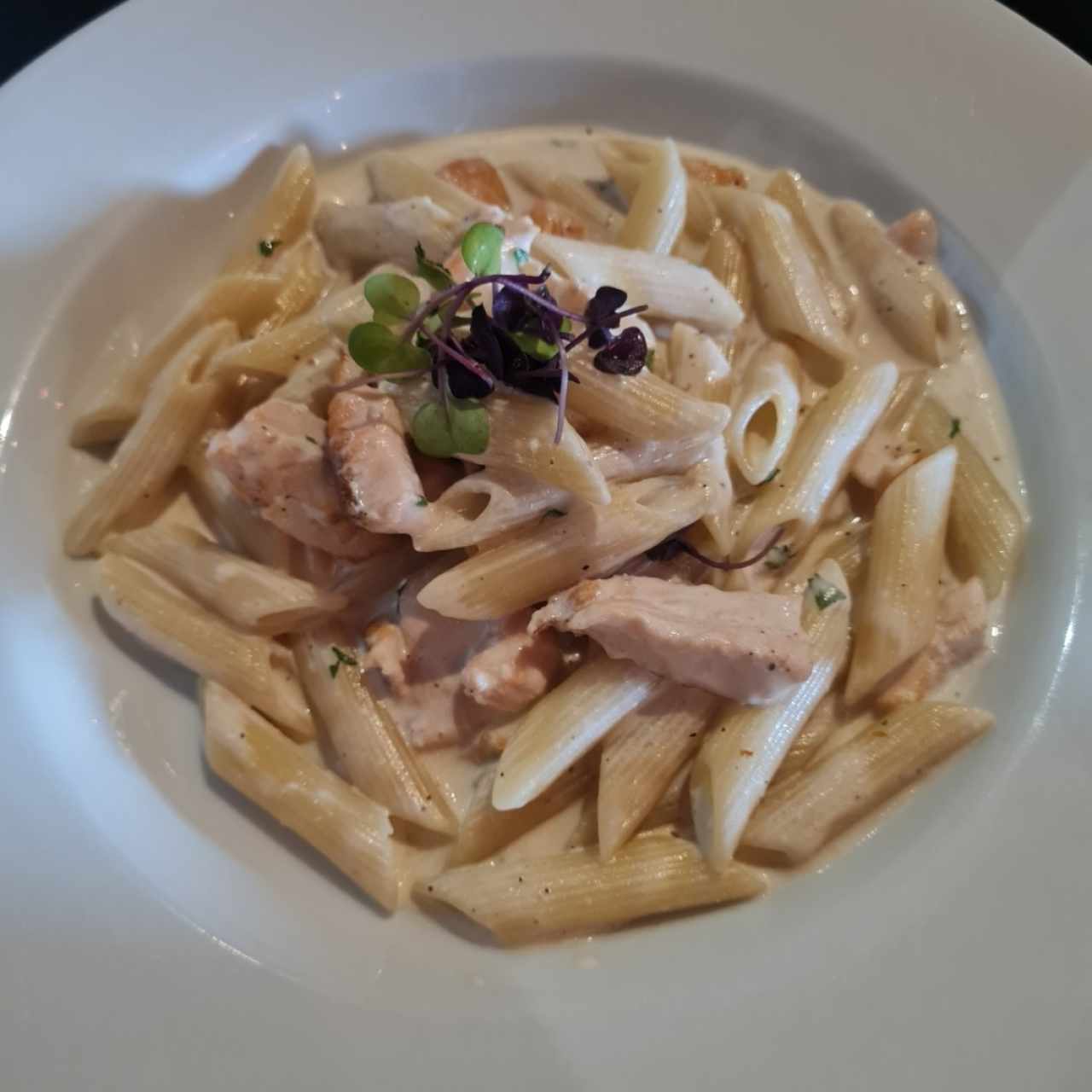 Pasta al Salmón 