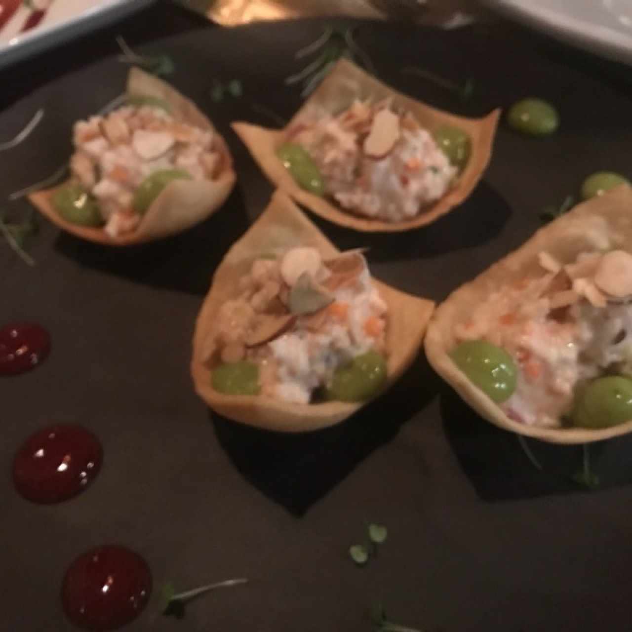 cestitas de cangrejo