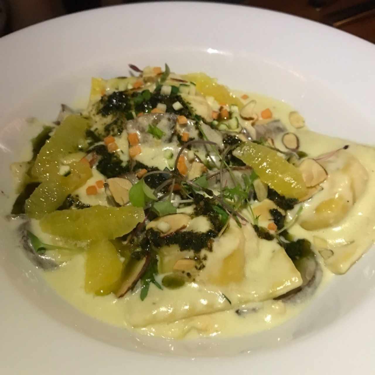 ravioli de salmon