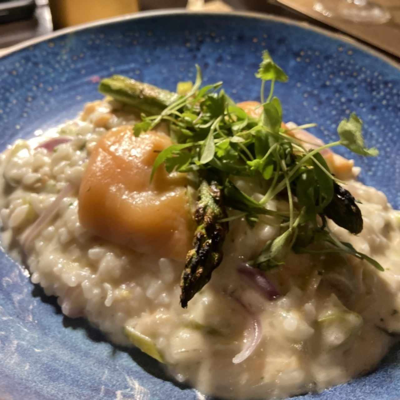 Risotto de Salmón Affumicato