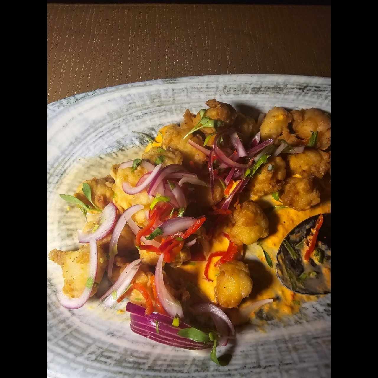 Entradas - Ceviche Al Chicharrón