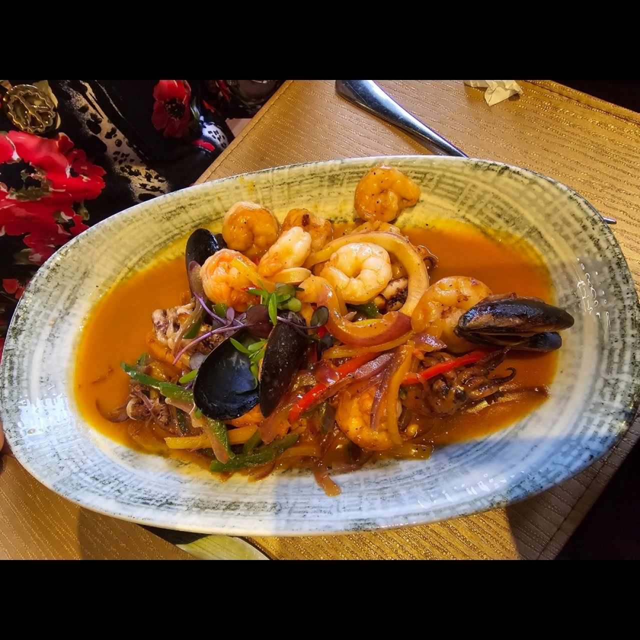 Principales - Salteado de Mariscos