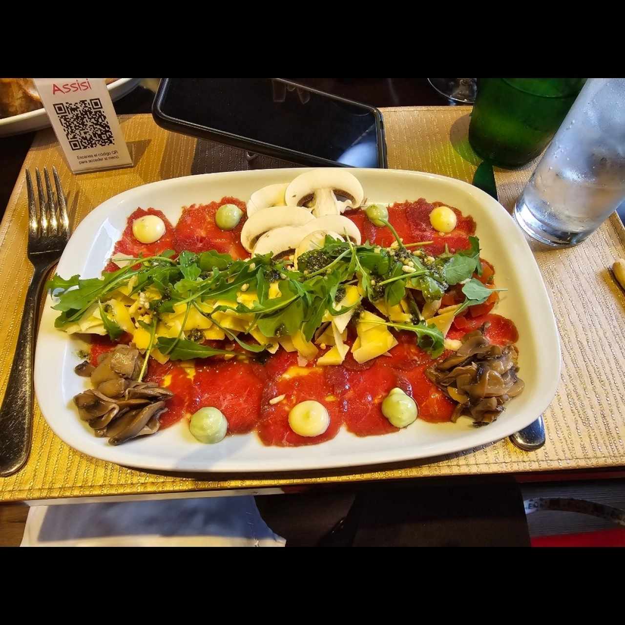 Carpaccio di Manzo (Filete)