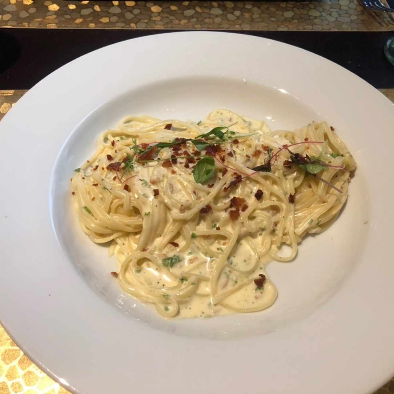 Pasta a la carbonara