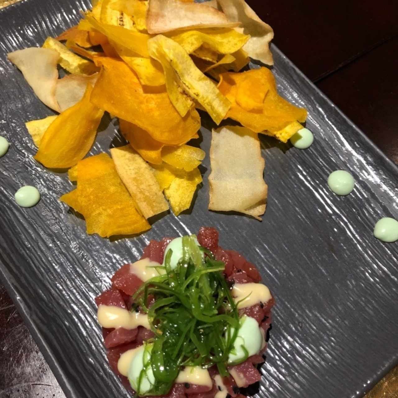 tiradito de atun