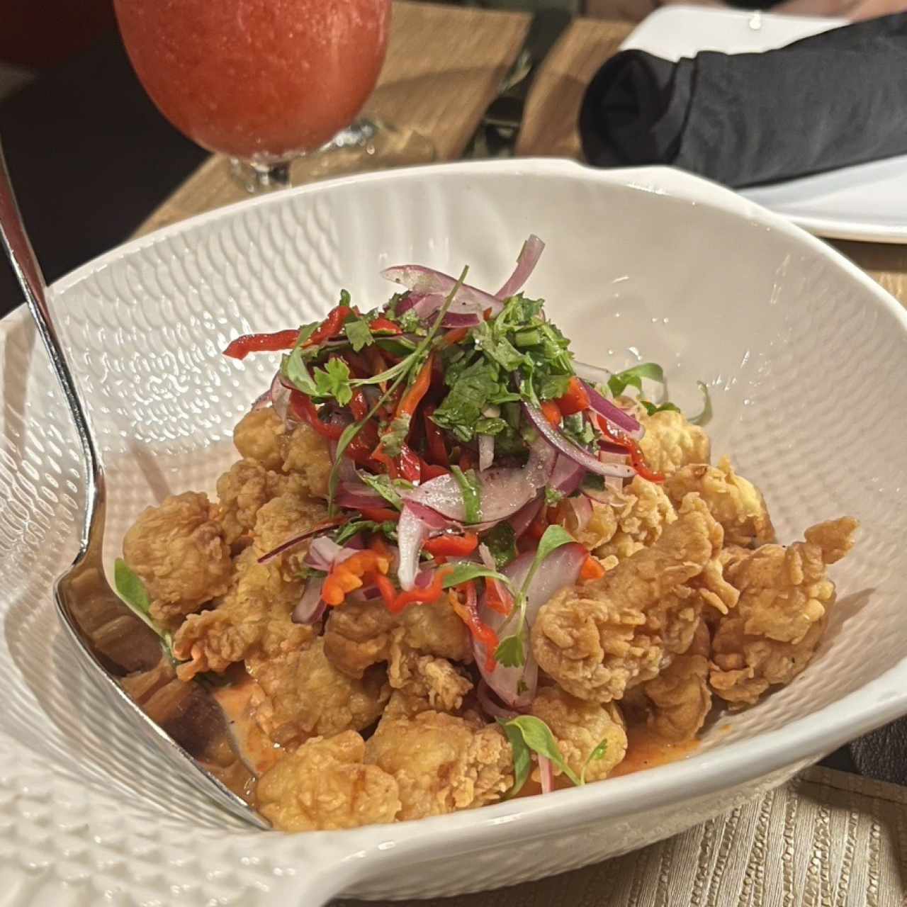 Entradas - Ceviche Al Chicharrón