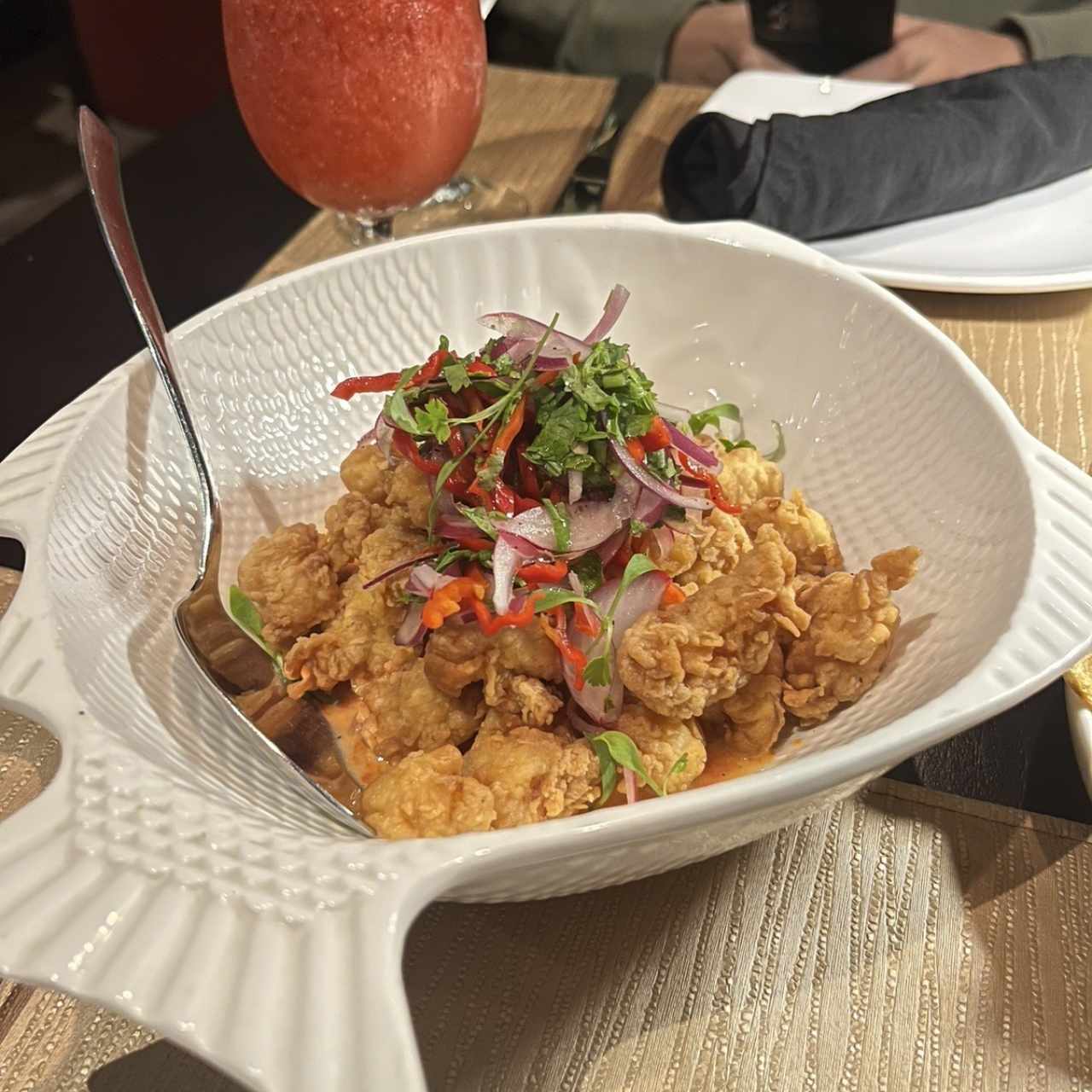 Entradas - Ceviche Al Chicharrón