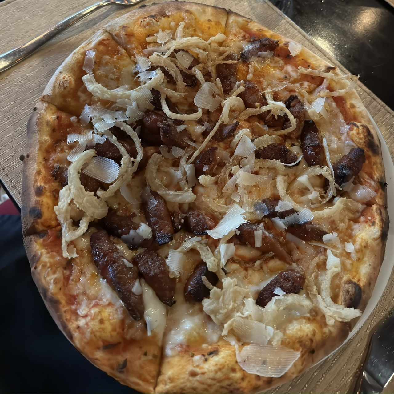 Pizza de Chistorra